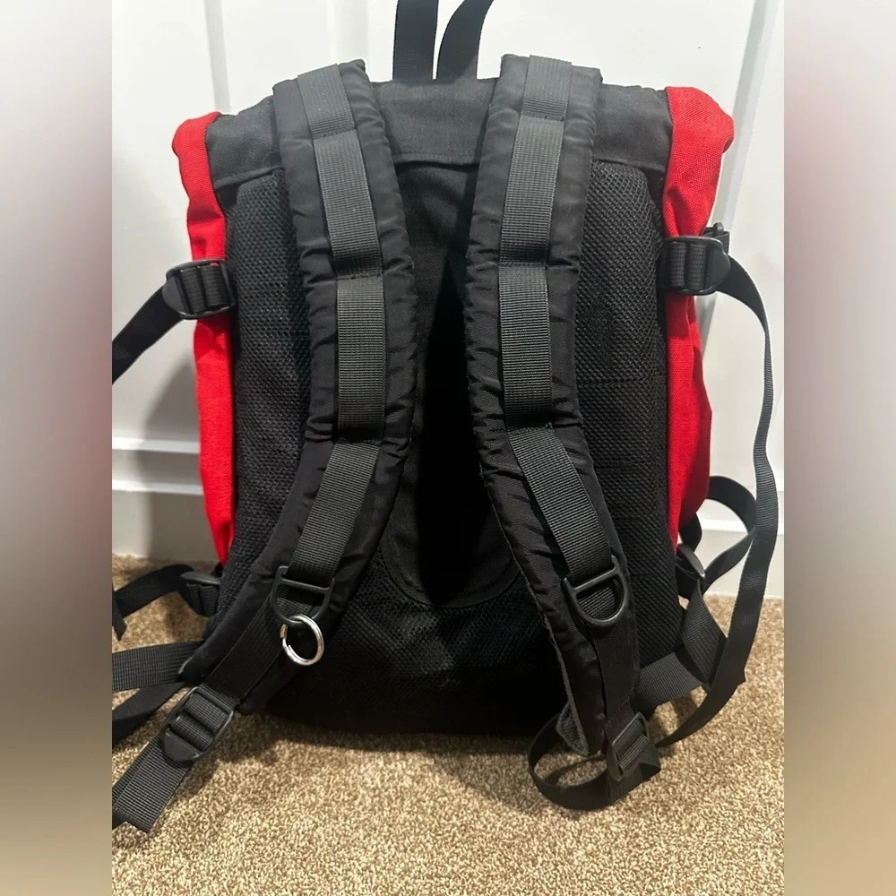 Black and Red Men's Backpack
